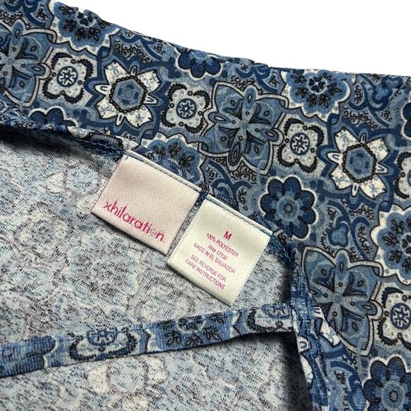 Xhilaration Boho Y2K Floral Tile Cami Tank Top - Picture 5 of 5